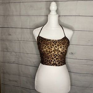 Cheetah Alter Top